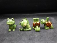 Yoga Frogs Salt & Pepper Shakers Two Sets