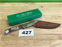 Hen & Rooster Stag Classic Hunter Knife