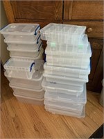 Lot Smaller Totes and Divided Storage Boxes