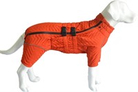 Warm Dog Coat Double Layers Dog Vest, 4 Legs Cover