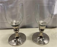 2 Matching Candle Holders