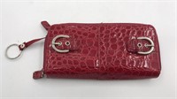 Red Crocodile-like Wallet