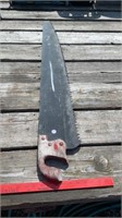 Vintage hand saw only.