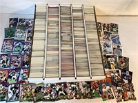 APPROX. 4,250  ASSORTED FOOTBALL CARDS