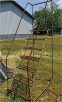 Warehouse Metal Rolling Stairs