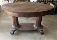 Antique Empire Library Table 4'x 2.5'x2.7'