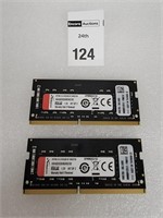 16GBX2 HYPERX DDR4-3200 SODIMM MEMORY KIT