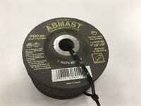 9 Ambast 5"x1/4"x7/8" Grinding Discs