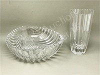 Mikasa shell theme bowl & vase