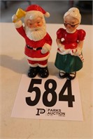 Santa & Mrs. Claus Salt & Pepper Shakers