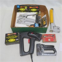 Staple / Nail Gun Electric + 3 Staple Guns Manual