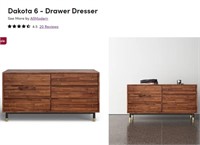 Dakota 6 - Drawer Dresser