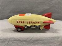 Cast Iron Grap Zepplin Replica (~8in)