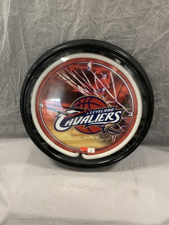 15in Cleveland Cavaliers Wall Clock