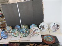 11 PORCELAIN COLLECTOR PLATES IN ORIGINAL BOXES