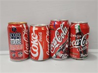 Coke Cans and Bottles