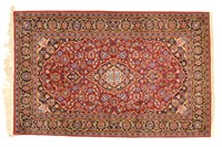 Persian Keshan rug, approx. 4.7 x 7.1