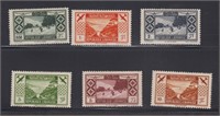 Lebanon Stamps #C49-C56 Mint Hinged, CV $185