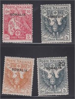 Italian Somalia Stamps #B1-B4 Mint Hinged SCV $149