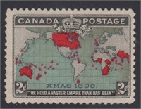 Canada Stamps #86 Mint NH, map, CV $100