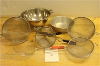 Collanders and strainers