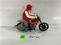Vtg Toy Stunt Motorcycle Driver