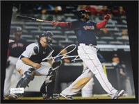 DAVID ORTIZ SIGNED 8X10 PHOTO WITH COA RED SOX