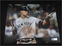 AARON JUDGE SIGNED 8X10 PHOTO WITH COA