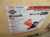 New/Unused TMG 4" Wood Chipper w/Kohler7 HP