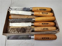 Estate Lot of Hyde Square Point Knifes