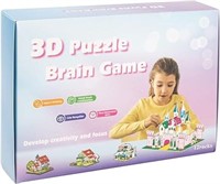 (Sealed New) KEENTAME 3D Puzzles Gift Set for Kids