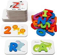 Coogam Numbers and Alphabets Flash Cards Set - ABC