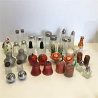 Group of Salt & Pepper Shakers