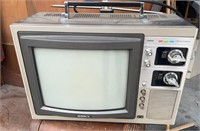 Vintage Sony Color Portable TV