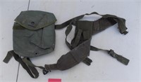 Vietnam Suspenders and Pouch