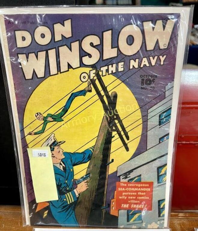 DON WINSLOW OF THE NAVY 1947 #50 COMIC