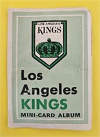 Los Angeles Kings 1969-70 OPC Team Booklet Insert