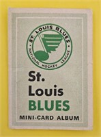St. Louis Blues 1969-70 OPC Team Booklet Insert
