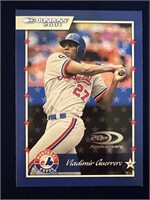 2001 DONRUSS 20TH ANNIVERSARY VLADIMIR GUERRERO 25