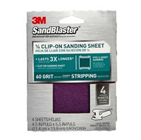 3M SandBlaster™ Palm Sanding Sheets