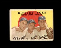 1959 Topps #262 Podres/Drysdale P/F to GD+