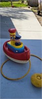 Vintage Fisher price Tuggy Tooter