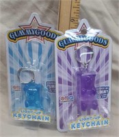 2 count Gummygood Light Up Key Chains *NEW*