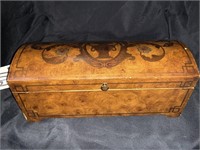 WOOD JEWELRY BOX - 12 X 5 X 5 “