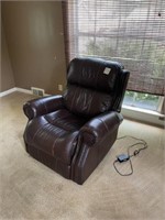 Electric leather chair
