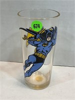 Batman Pepsi character glass 1966