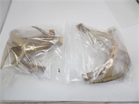 9 deer sheds, 3 pairs and 3 odd