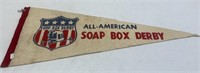 Rare vintage All American soap box derby