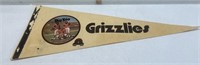 Grizzlies vintage pennant with Paul Wakefield,