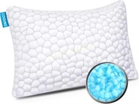 Cooling Pillow  Shredded Memory Foam  Queen